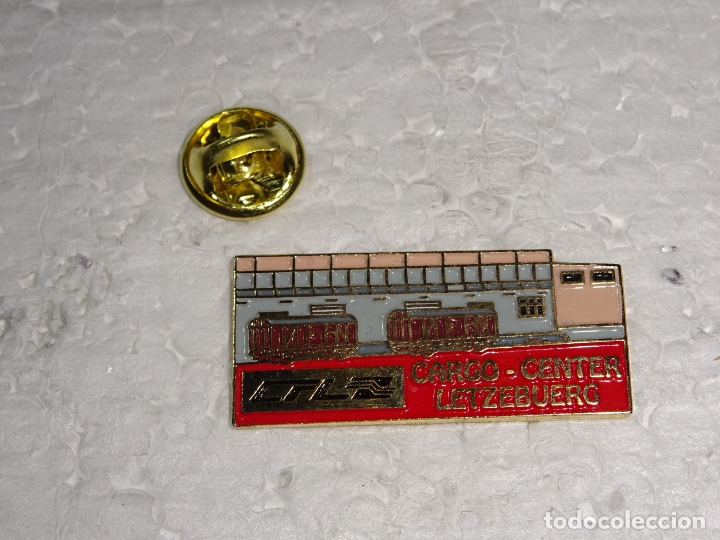 Collection pins: PIN DE TRENES FERROCARRILES. LUXEMBURGO. CFL CARGO CENTER LETZEBUERG
