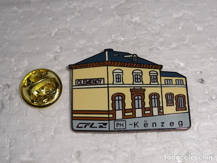 Sammlung von Pins: PIN DE TRENES FERROCARRILES. LUXEMBURGO. ESTACI&Oacute;N DE FERROCARRILES CFL CLEMENCY
