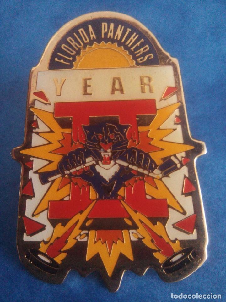 Pins de colecci&oacute;n: Pin hockey - Florida Panthers - a&ntilde;os 90