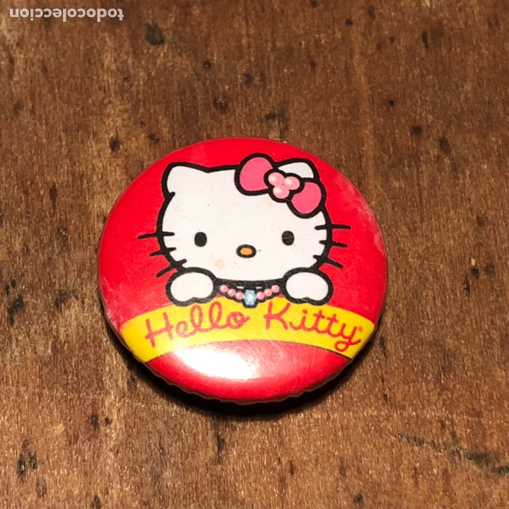 Pins de colecci&oacute;n: CHAPA CON IMPERDIBLE HELLO KITTY - GATITA - PERSONAJE DE DIBUJOS ANIMADOS - KITY - NO ES PIN