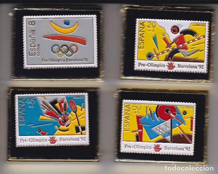 Pins de colecci&oacute;n: 2963/66 COLECCION DE 4 PINS DE LAS OLIMPIADAS DE BARCELONA 92 (OLYMPIC GAMES) COBI - CORREOS