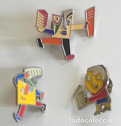 Pins de colecci&oacute;n: LOTE PINS DE JAVIER MARISCAL LIBROPOLITANOS &iquest; C&Iacute;RCULO LECTORES ? PIN BUEN ESTADO -M&Aacute;S LOTES EN VENTA