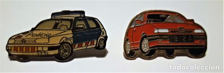 Pins de colección: PINS (2) AUTOMOVILES AÑOS 90 - COCHE MOSSOS D´ESQUADRA Y SEAT IBIZA - Foto 1 - 190638287