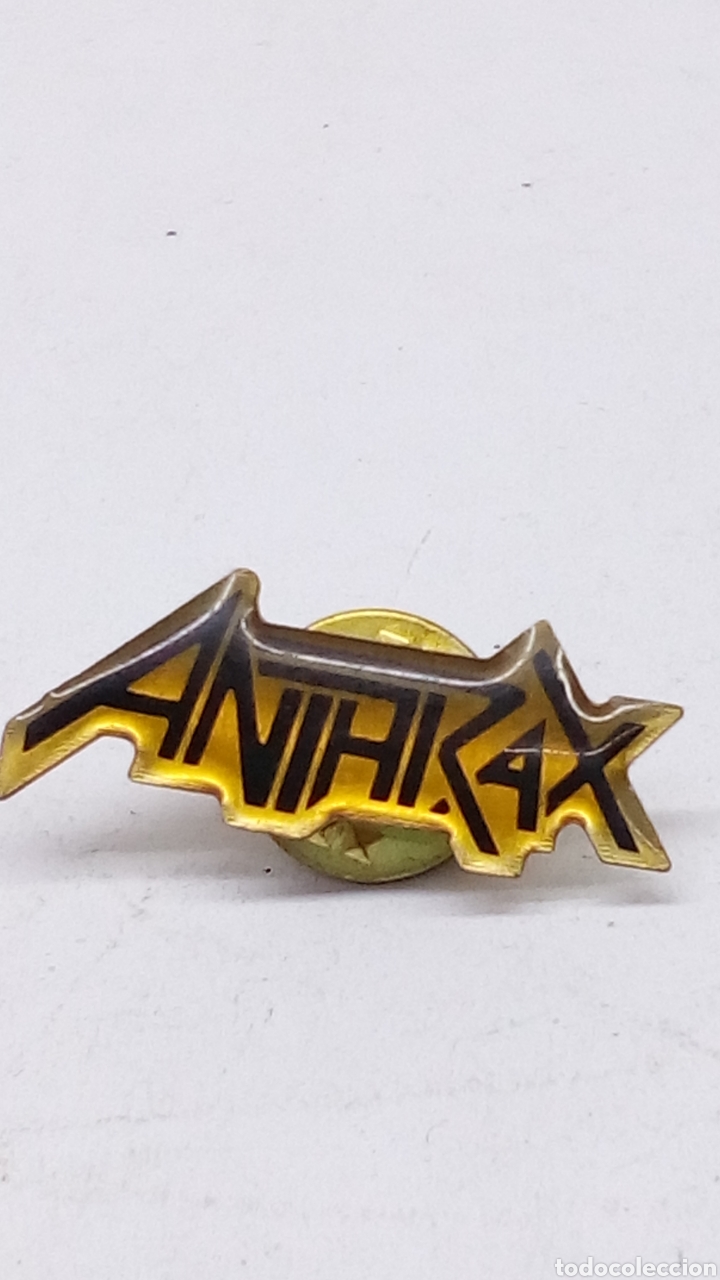 Pins de colecci&oacute;n: Pin esmaltado Anthrax - Foto 1