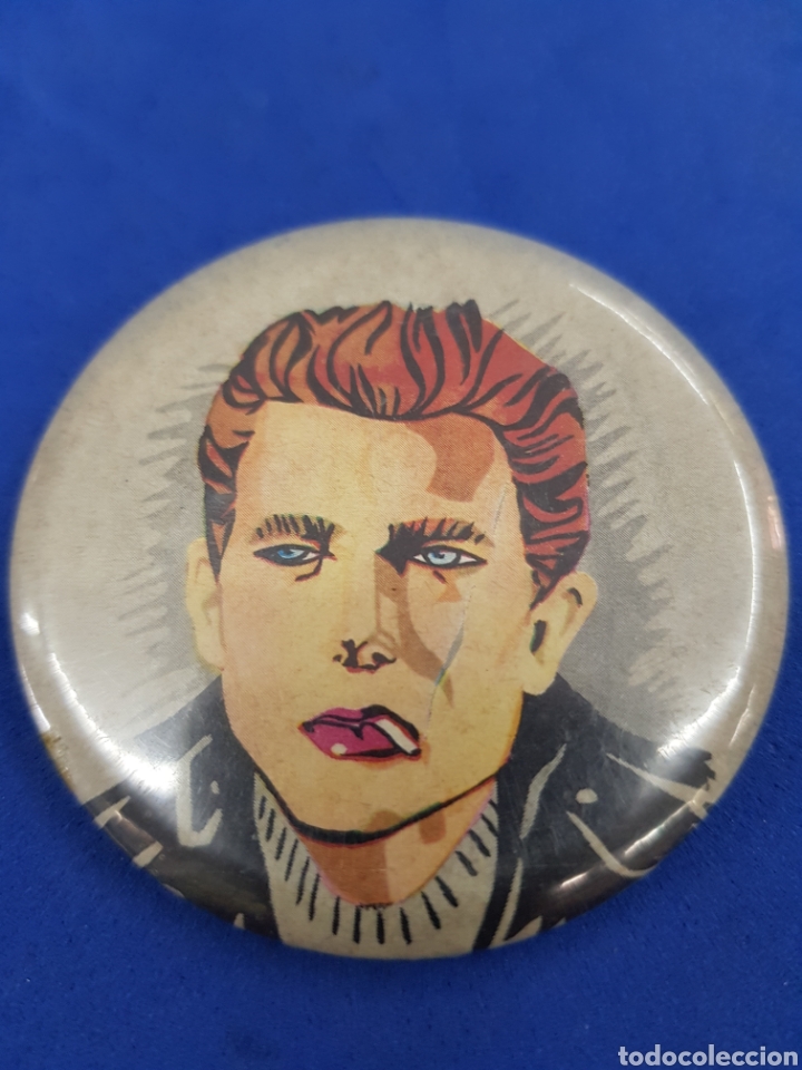 Pins de colecci&oacute;n: Chapa pins, James Dean, a&ntilde;os 1980