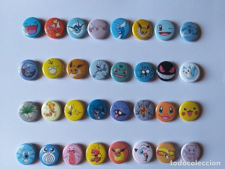 Pins e Spille di collezione: 10 CHAPAS POKEMON A ELEGIR (ENV&Iacute;O GRATIS) PIKACHU, CHARMANDER, GENGAR, EEVEE, FLAREON