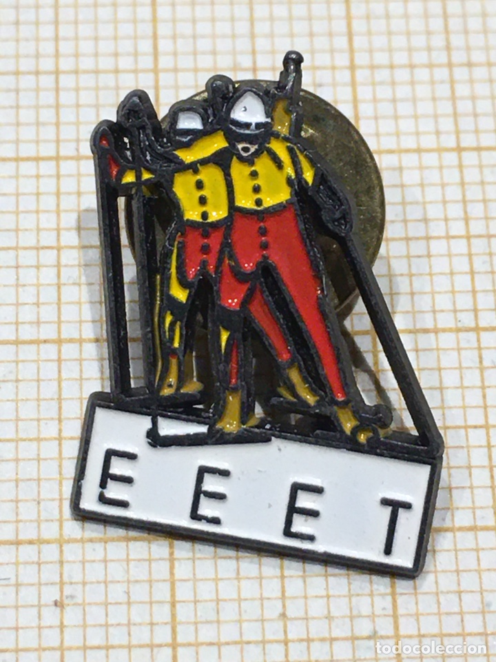 Pins de colecci&oacute;n: Pin Ski E E E T - Foto 2