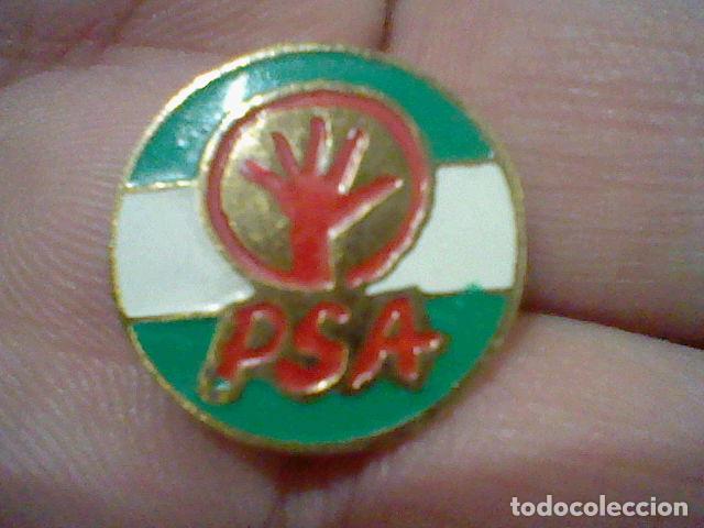 Pins de colecci&oacute;n: PSA ANDALUCIA SOCIALISTA PARTIDO ANDALUCIA INSIGNIA ALFILER 2 CMS PINTURA LACADA
