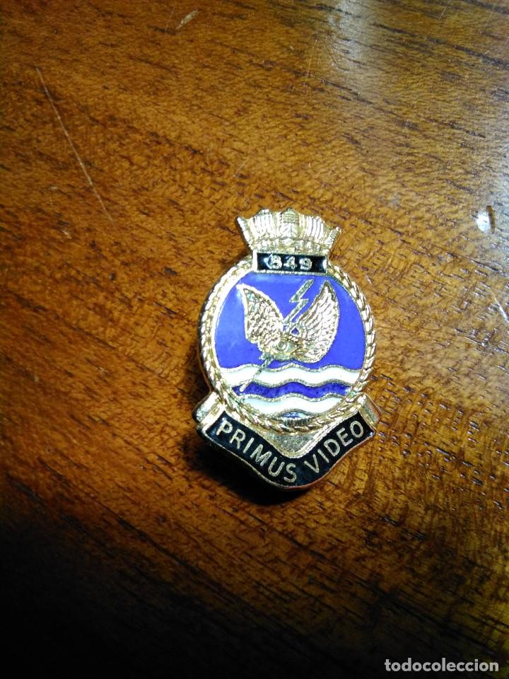 Pins de colecci&oacute;n: Pin insignia 849 escuadr&oacute;n del servicio a&eacute;reo de la Marina Real