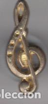 Pins de colecci&oacute;n: pin de clip clave de sol - llave de sol - musica
