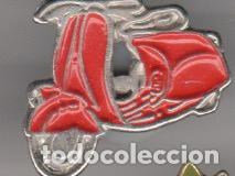 Pins de colecci&oacute;n: pin de clip moto vespa