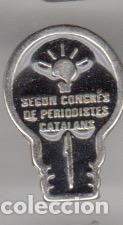 Pins de cole&ccedil;&atilde;o: pin de clip segon congres de periodistes catalans