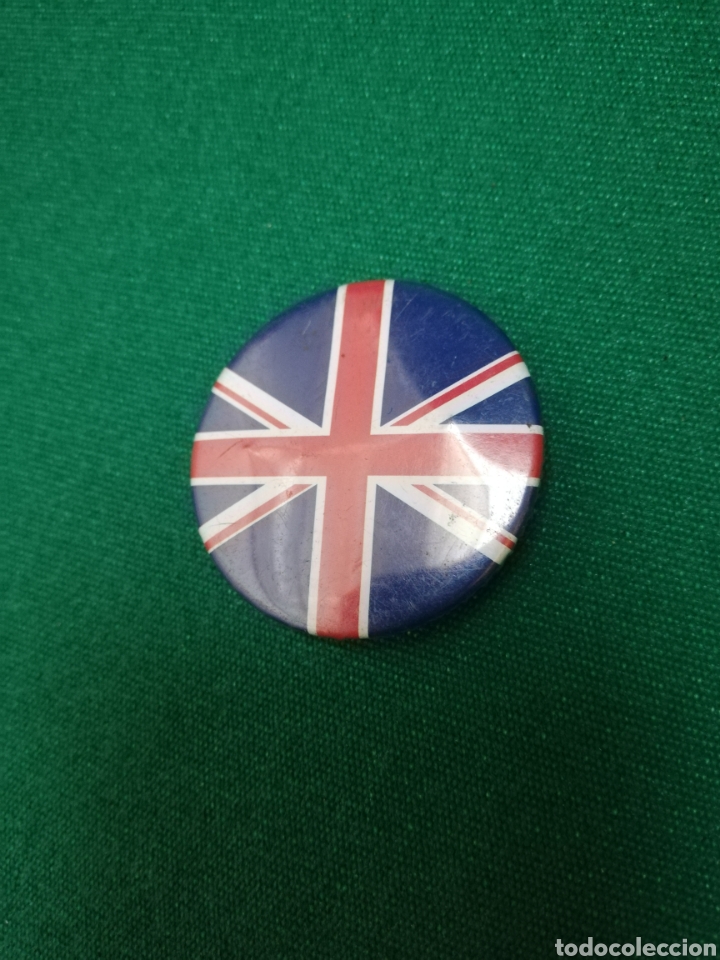 Sammlung von Pins: Bandera inglesa - chapa met&aacute;lica con alfiler - 38 mm.