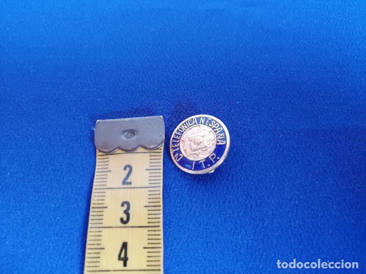Pins de colecci&oacute;n: TELEFONICA ESPA&Ntilde;A ITP (ANTIGUA DE ALFILER) - Foto 4