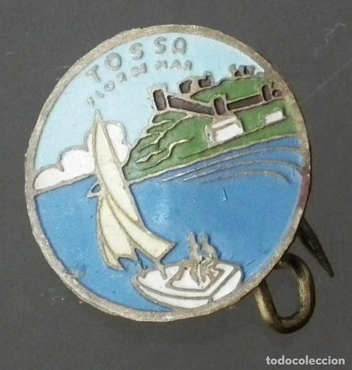 Pins de colecci&oacute;n: ANTIGUO PIN DE ALFILER DE TOSSA FLOR DE MAR