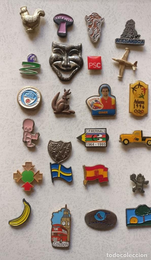 Pins de colecci&oacute;n: LOTE DE 36 PINS VARIADOS - Foto 3