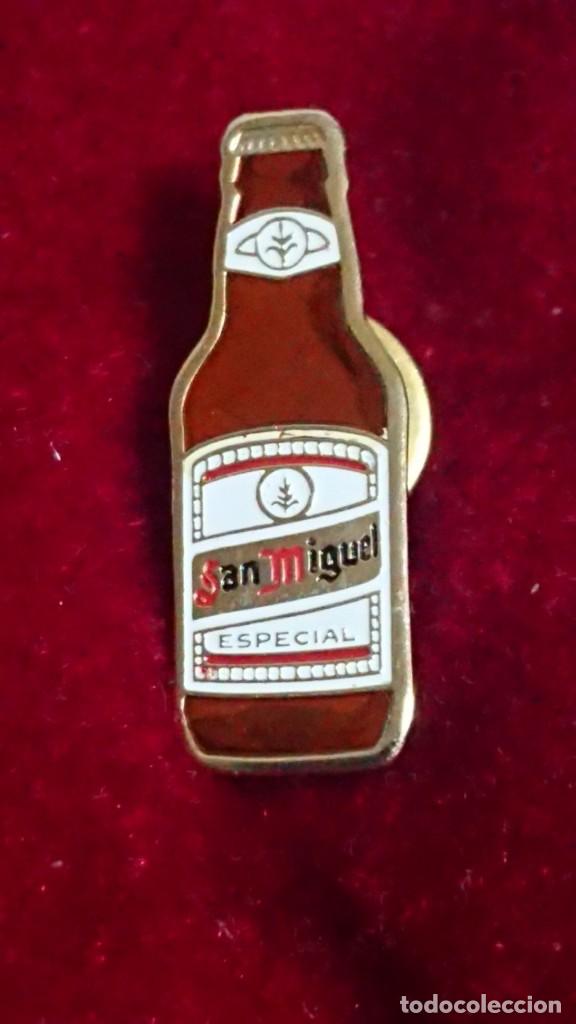 Pins de colecci&oacute;n: PIN PINS PUBLICIDAD BOTELLA CERVEZA SAN MIGUEL ESPECIAL