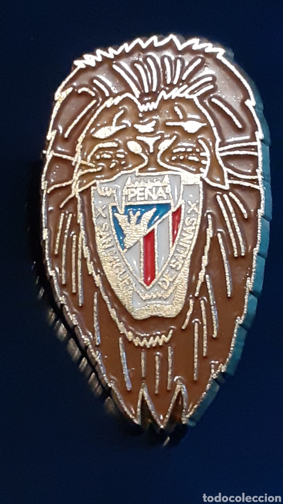 Pins de colecci&oacute;n: Pin Atl&eacute;tico Bilbao pe&ntilde;a San Miguel de Salinas