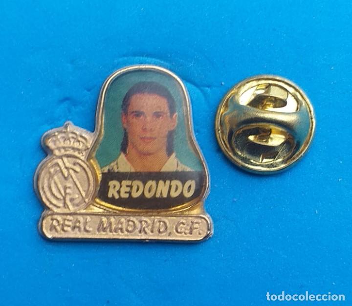 Collection pins: PIN FUTBOL - JUGADOR DEL REAL MADRID - REDONDO