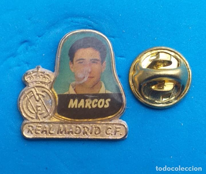Pins de colecci&oacute;n: PIN FUTBOL - JUGADOR DEL REAL MADRID - MARCOS