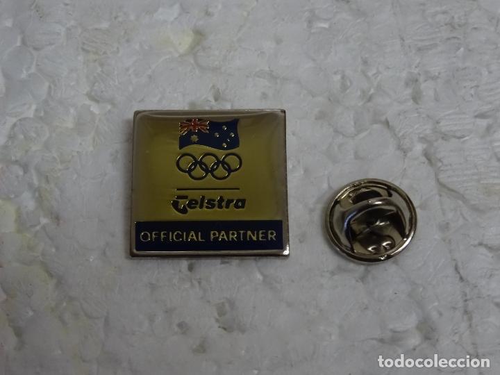 Pins e Spille di collezione: PIN DE DEPORTES. JUEGOS OL&Iacute;MPICOS SYDNEY 2000 AUSTRALIA. TELSTRA PATROCINADOR OFICIAL. TELEF&Oacute;NICA