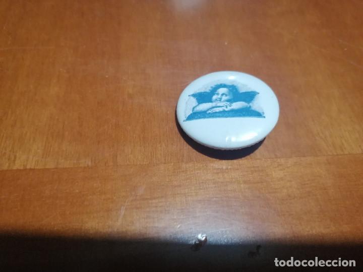Collection pins: ANGEL AZUL II. CHAPA DE 31 MM. DE DI&Aacute;METRO. TRASERA DE METAL. SIN USO. BUEN ESTADO. DIFICIL