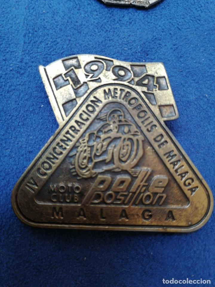 Collection pins: PINS MOTO CLUB MALAGA POLE POSITION ( 4&ordm; CONCENTRACION METROPOLIS MALAGA )1995