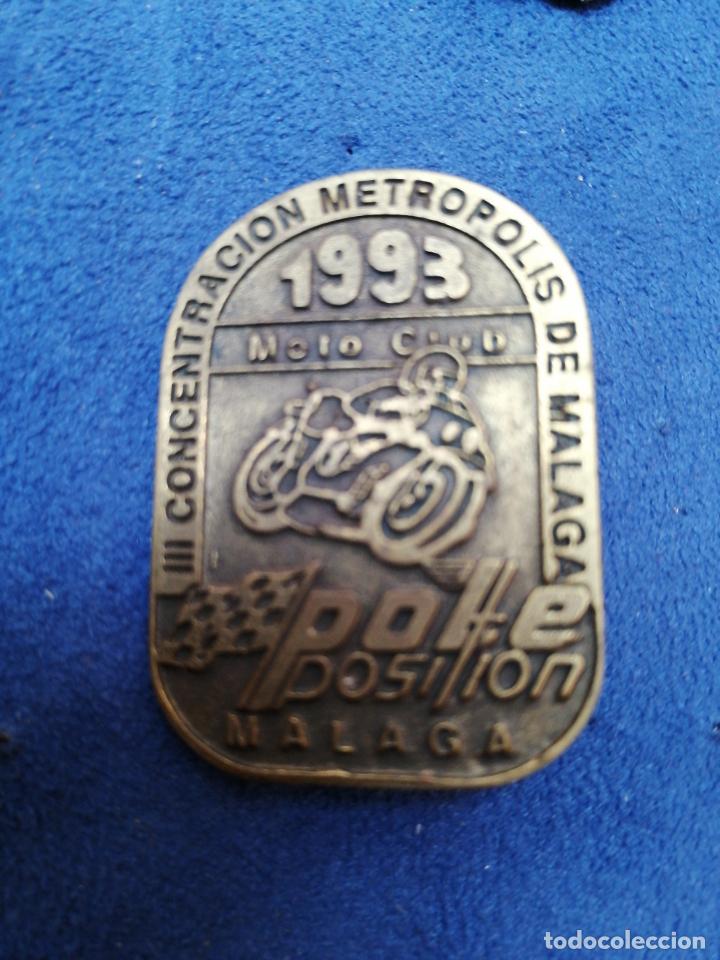 Pins de cole&ccedil;&atilde;o: PINS MOTO CLUB MALAGA POLE POSITION ( 3&ordm; CONCENTRACION METROPOLIS MALAGA )1993