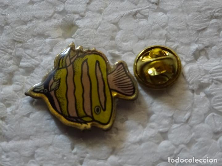 Pins de colecci&oacute;n: PIN DE ANIMALES. PEZ MULTICOLOR - Foto 1