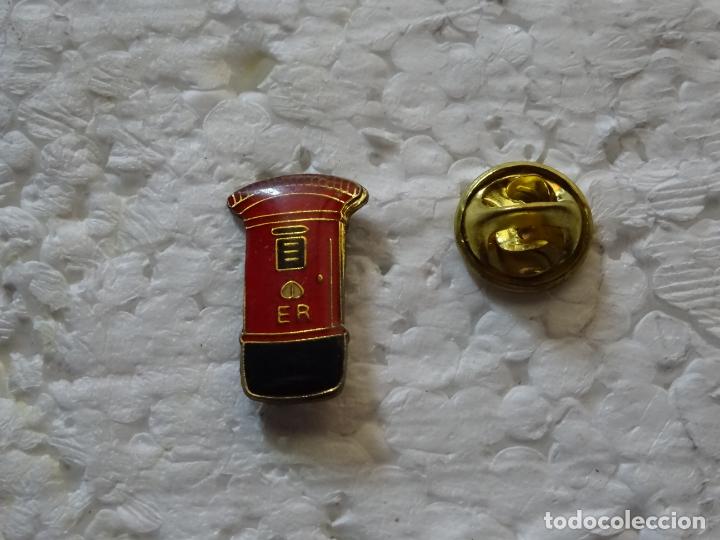 Pin's de collection: PIN DE CORREOS TEL&Eacute;GRAFOS BRIT&Aacute;NICO. BUZ&Oacute;N T&Iacute;PICO INGLATERRA
