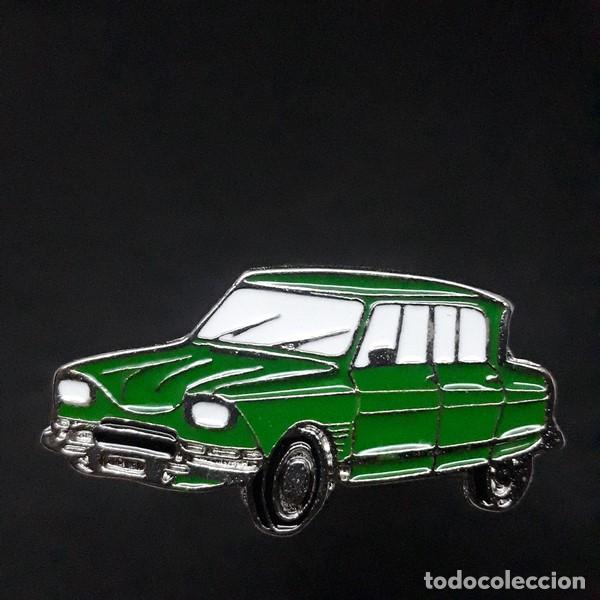 Pins de colecci&oacute;n: pin citroen ami 6 verde