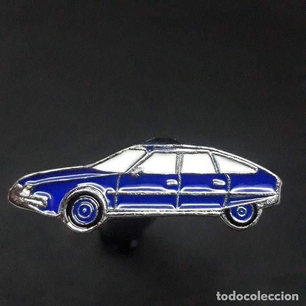 Pins de colecci&oacute;n: pin citroen cx azul