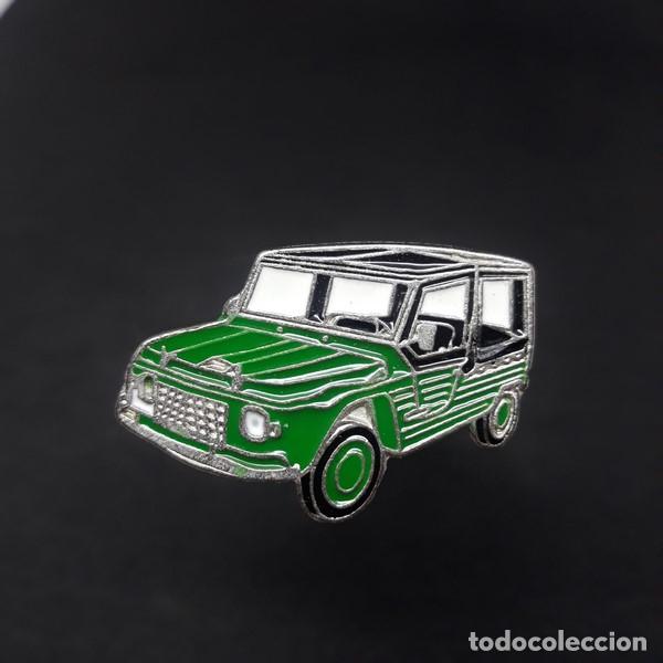 Pins de colecci&oacute;n: pin citroen mehari verde