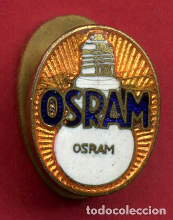 Pins e Spille di collezione: PIN INSIGNIA PUBLICIDAD LAMPARAS BOMBILLAS OSRAM ESMALTE REVERSO SOLAPA ORIGINAL PP4