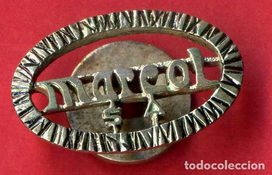 Pins e Spille di collezione: PIN INSIGNIA PUBLICIDAD MARCOL LANAS ARAGON CENTRO COMERCIAL VALENCIA REVERSO SOLAPA ORIGINAL PP4