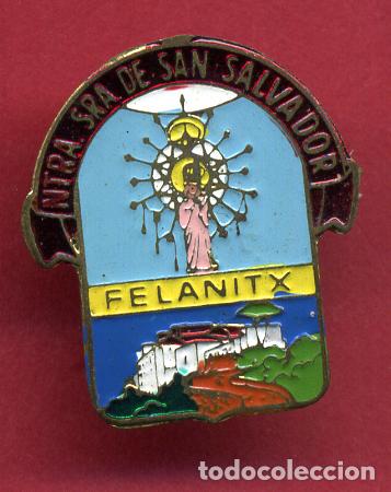 Pins e Spille di collezione: PIN INSIGNIA PUBLICIDAD NTRA SRA DE SAN SALVADOR FELANIX REVERSO AGUJA ORIGINAL PP5