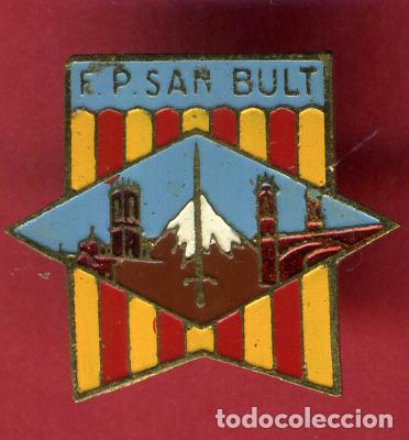 Pins e Spille di collezione: PIN INSIGNIA PUBLICIDAD ESCUDO DE CP SAN BULT REVERSO AGUJA ORIGINAL PP5
