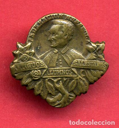 Pins e Spille di collezione: PIN INSIGNIA PUBLICIDAD ANTIGUOS ALUMNOS SALESIANOS VALENCIA SOLAPA ORIGINAL PP5