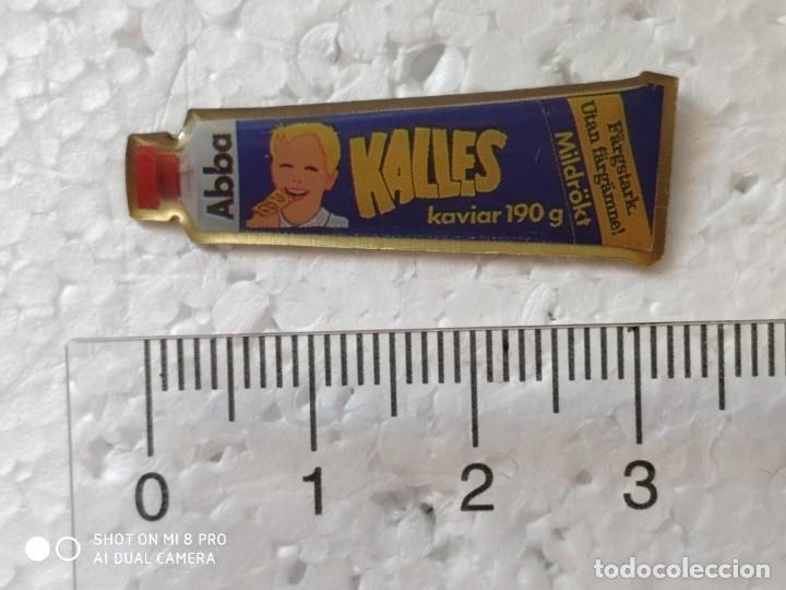 Pins de colecci&oacute;n: PIN - ALIMENTACI&Oacute;N - CAVIAR - KAVIAR KALLES ABBA