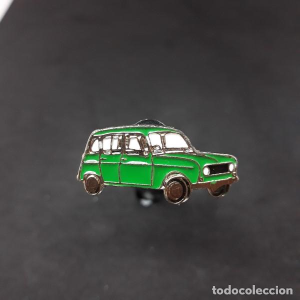 Pins de colecci&oacute;n: pin......... renault 4 verde