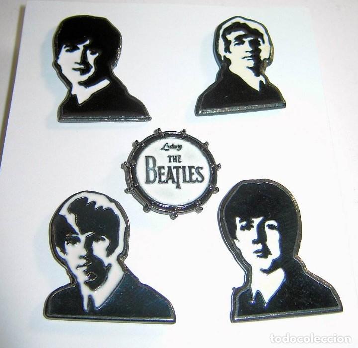 Pins de colecci&oacute;n: Colecci&oacute;n de 5 Pins de Los Beatles. - Foto 1