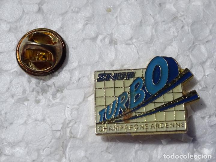 Pins e Spille di collezione: PIN DE TRENES FERROCARRILES. FRANCIA. SNCF. CONEXI&Oacute;N TURBO CHAMPAGNE ARDENNE