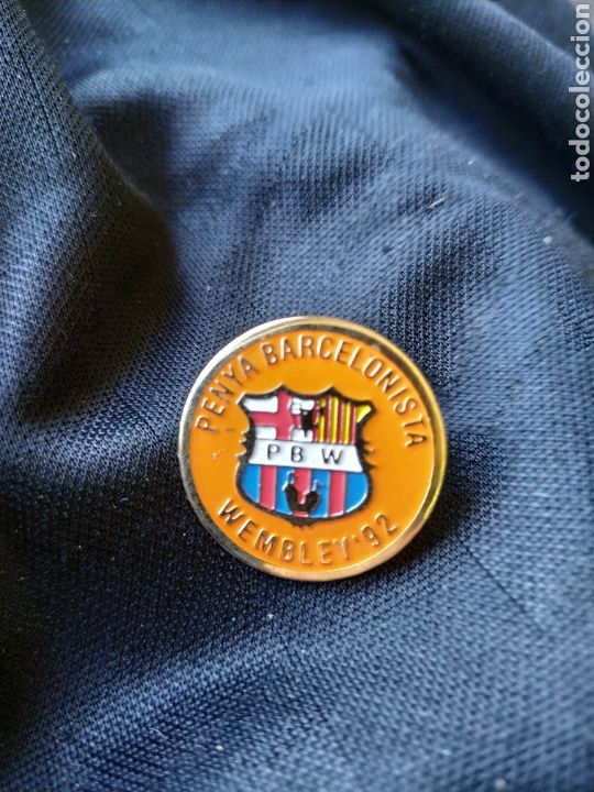 Sammlung von Pins: Pin Penya Pe&ntilde;a Barcelonista Wembley 1992 F C Barcelona