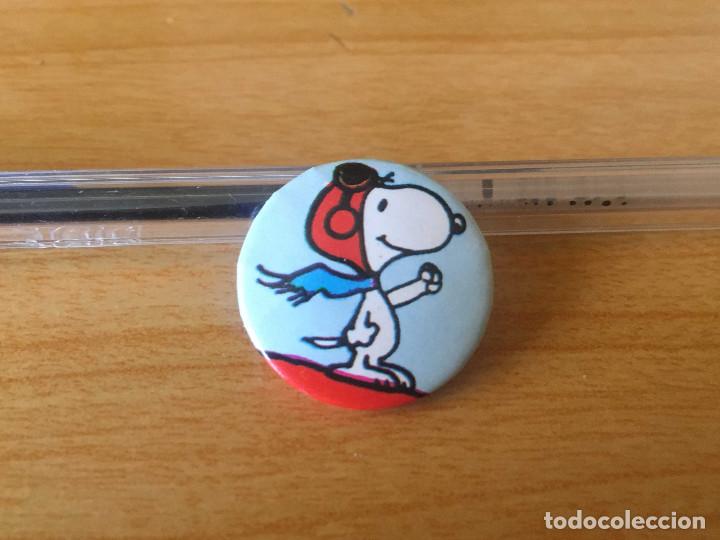 Pins de colecci&oacute;n: Chapa a&ntilde;os ochenta Snoopy