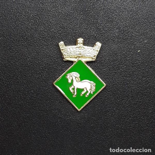Pins de colecci&oacute;n: pin escut Sant Jaume de Frontany&agrave; (CATALUNYA)