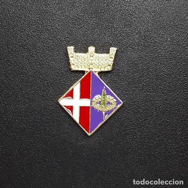 Pins de colecci&oacute;n: pin escut Sant Joan de les Fonts (CATALUNYA)