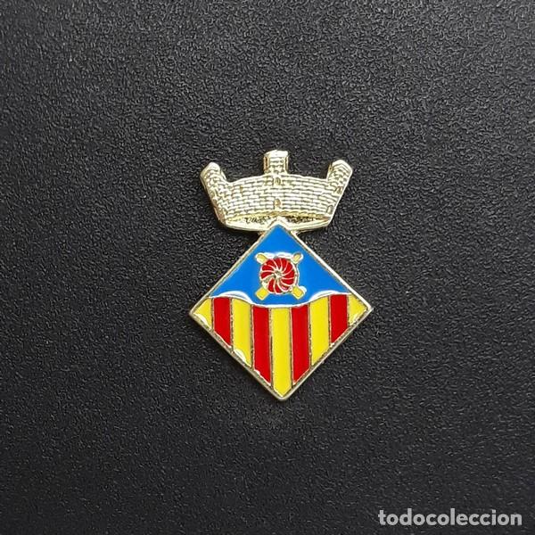 Pins e Spille di collezione: pin escut Vallromanes (CATALUNYA)
