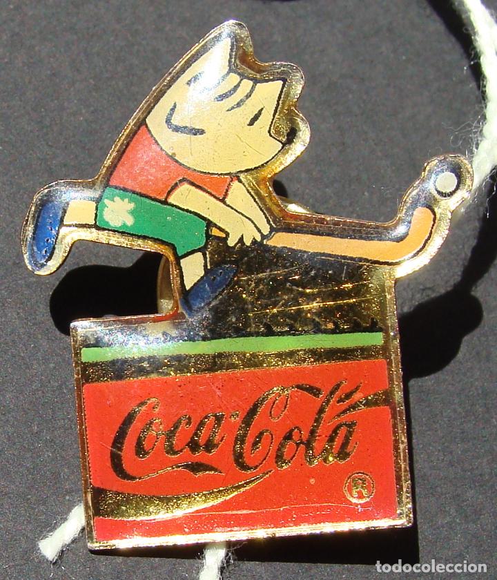 Pins de colecci&oacute;n: PIN - COCA COLA COCACOLA - COBI - JUEGOS OL&Iacute;MPICOS - HOKEY HIERBA CESPED
