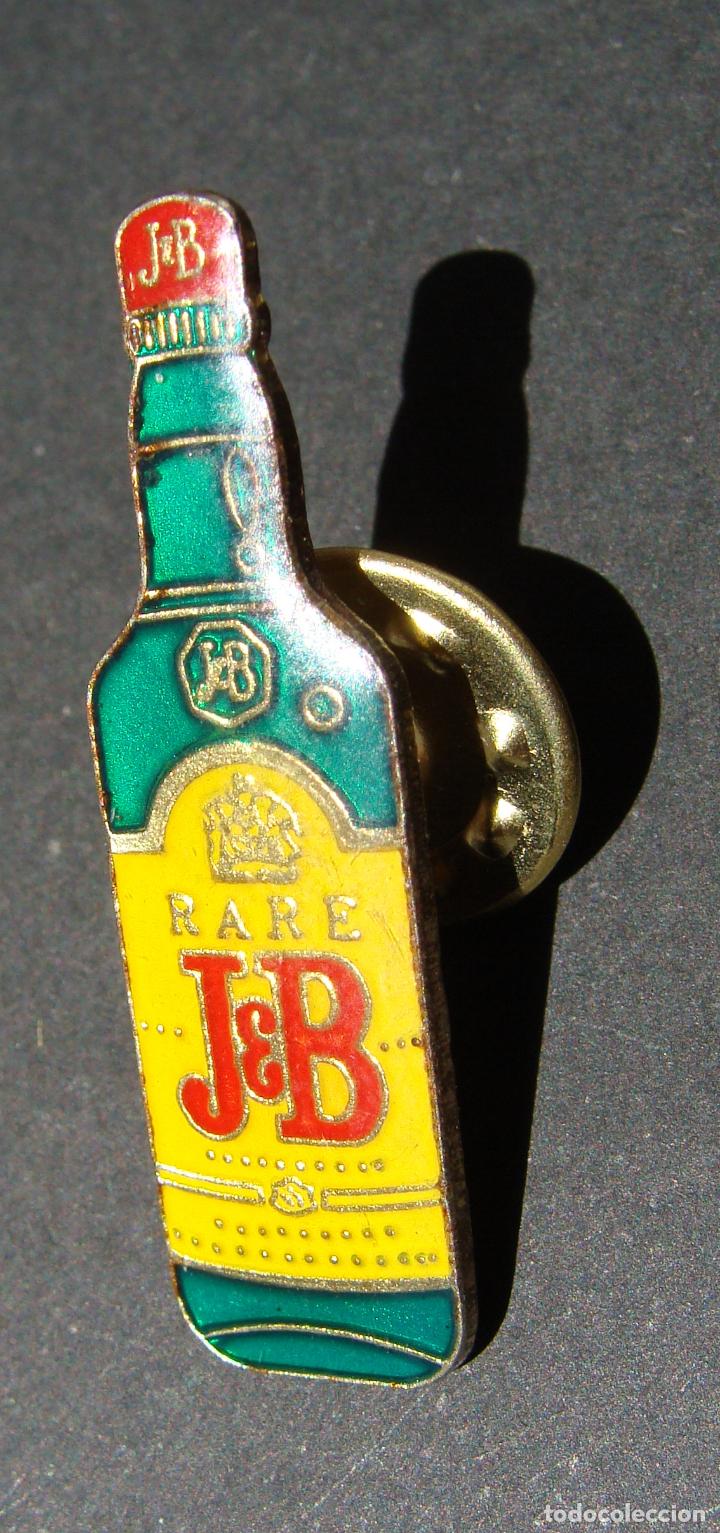 Pins de colecci&oacute;n: pin - botella - whisky - jb j&b