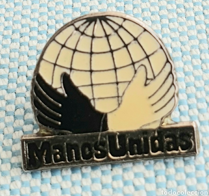 Pins de colecci&oacute;n: PIN MANOS UNIDAS - Foto 1